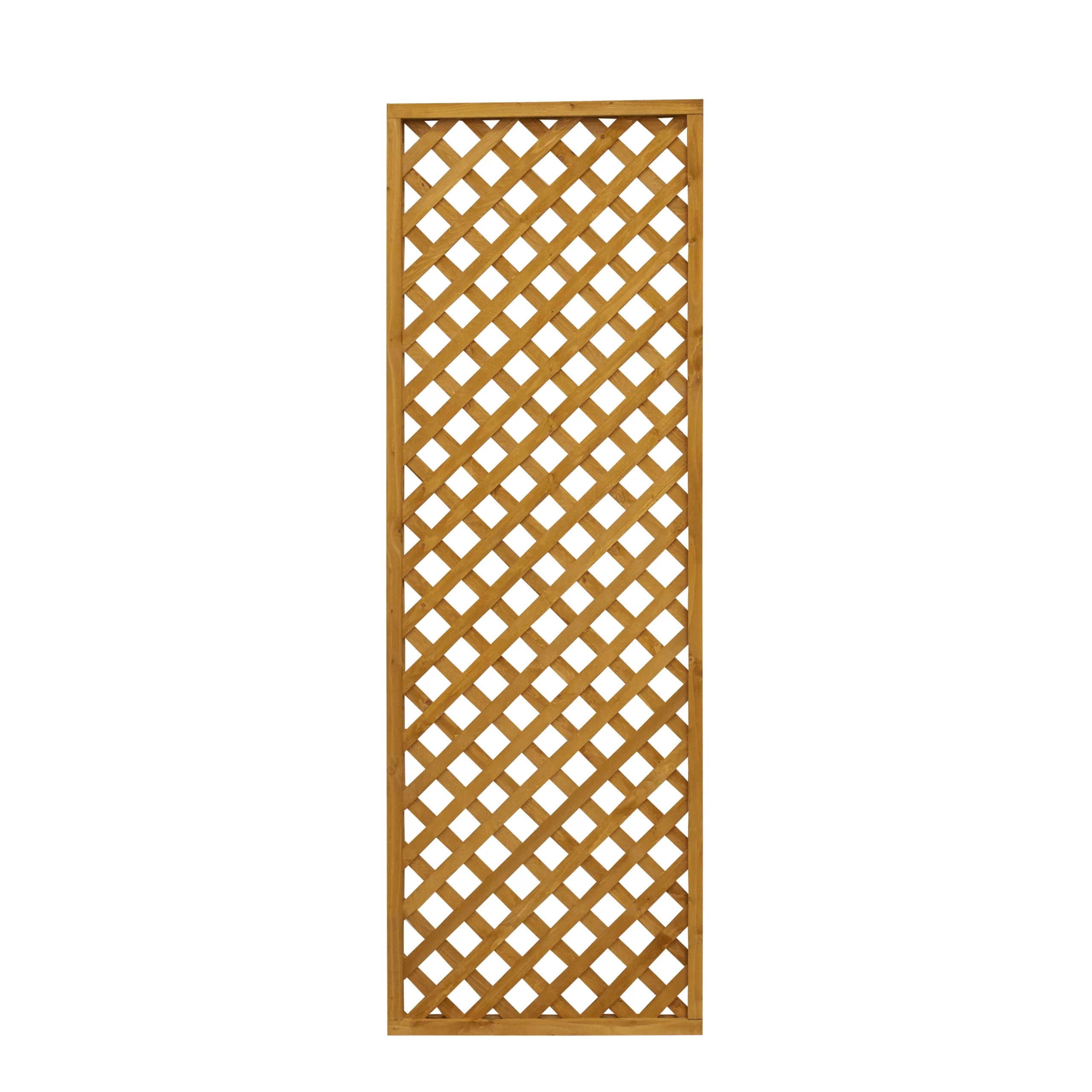 2ft Diamond Lattice Pine Trellis Panel, Pack Of 3 (W)183cm X (H)61cm 3 2ft Diamond Lattice Pine Trellis Panel, Pack Of 3 (W)183cm X (H)61cm - Image 3