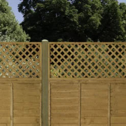 2ft Diamond Lattice Pine Trellis Panel, Pack Of 3 (W)183cm X (H)61cm 7 2ft Diamond Lattice Pine Trellis Panel, Pack Of 3 (W)183cm X (H)61cm -Hozelock Store 2ft diamond lattice pine trellis panel pack of 3 w 183cm x h 61cm5013053174005 03bq