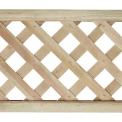 6ft Pine Trellis Panel (W)30cm X (H)183cm -Hozelock Store 6ft pine trellis panel w 30cm x h 183cm3663602430247 03bq