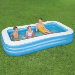 Bestway Bestway® Textured Pattern On Sidewalls PVC Family Fun Pool (W) 1.83m X (L) 3.05m -Hozelock Store bestway bestway textured pattern on sidewalls pvc family fun pool w 1 83m x l 3 05m6942138968057 01i