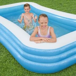 Bestway Bestway® Textured Pattern On Sidewalls PVC Family Fun Pool (W) 1.83m X (L) 3.05m -Hozelock Store bestway bestway textured pattern on sidewalls pvc family fun pool w 1 83m x l 3 05m6942138968057 02i