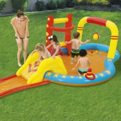 Bestway Lil' Champ Multicolour Small Lil' Champ Play Centre -Hozelock Store bestway lil champ multicolour small lil champ play centre6942138926118 01i