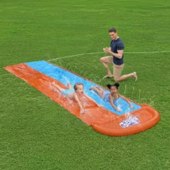 Bestway Multicolour Rectangular Small Water Slide -Hozelock Store bestway multicolour rectangular small water slide6942138969085 01i