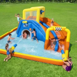 Bestway Multicolour Rectangular Super Speedway Water Park 10 Bestway Multicolour Rectangular Super Speedway Water Park -Hozelock Store bestway multicolour rectangular super speedway water park6942138984859 02i bq