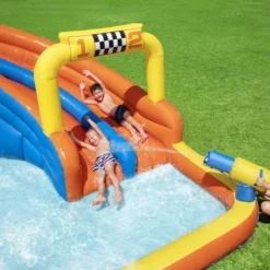 Bestway Multicolour Rectangular Super Speedway Water Park 13 Bestway Multicolour Rectangular Super Speedway Water Park -Hozelock Store bestway multicolour rectangular super speedway water park6942138984859 05i bq