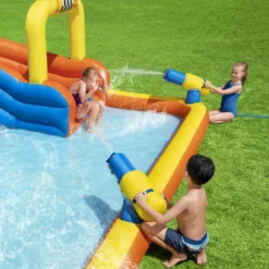 Bestway Multicolour Rectangular Super Speedway Water Park 14 Bestway Multicolour Rectangular Super Speedway Water Park -Hozelock Store bestway multicolour rectangular super speedway water park6942138984859 06i bq
