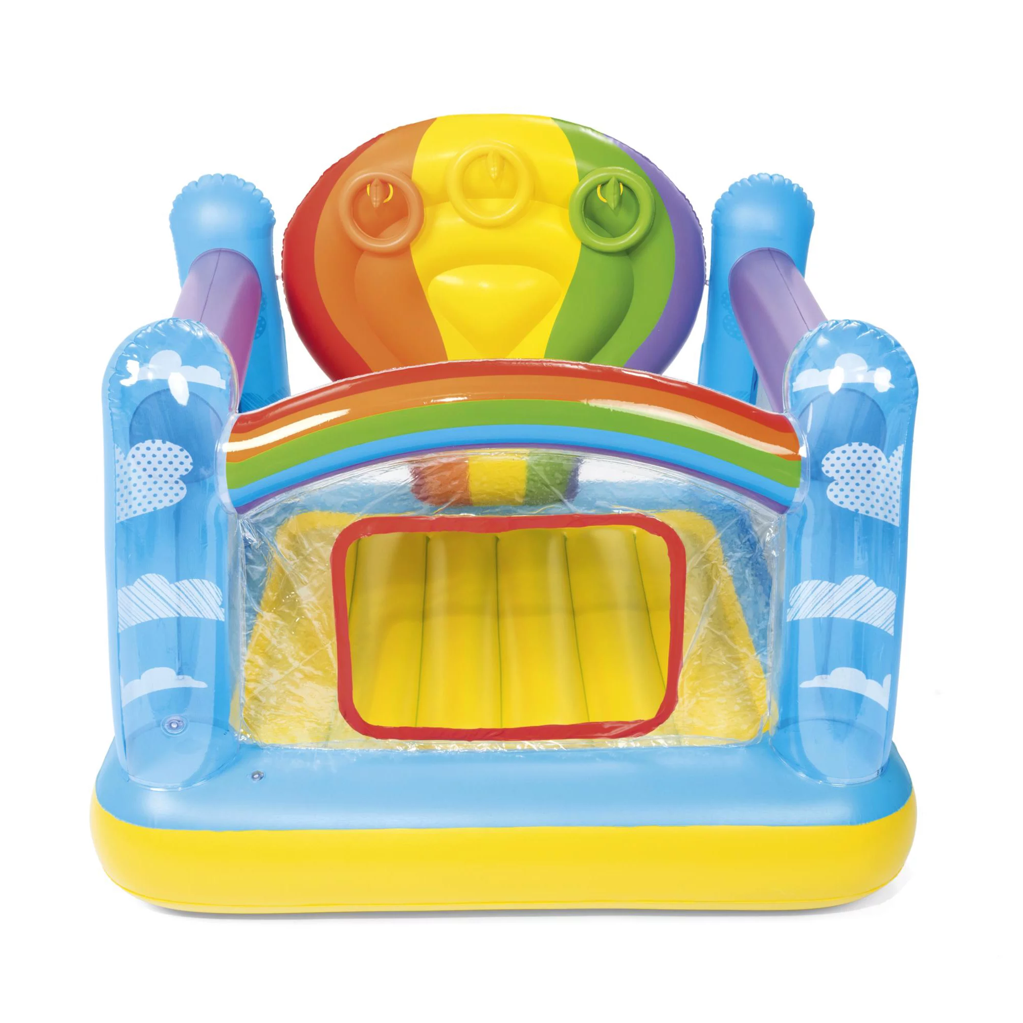 Bestway Multicolour Small Balloon Rectangular Bouncy Castle 2 Bestway Multicolour Small Balloon Rectangular Bouncy Castle - Image 2