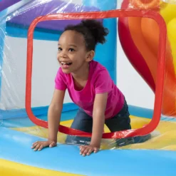 Bestway Multicolour Small Balloon Rectangular Bouncy Castle 9 Bestway Multicolour Small Balloon Rectangular Bouncy Castle -Hozelock Store bestway multicolour small balloon rectangular bouncy castle6942138952155 37c