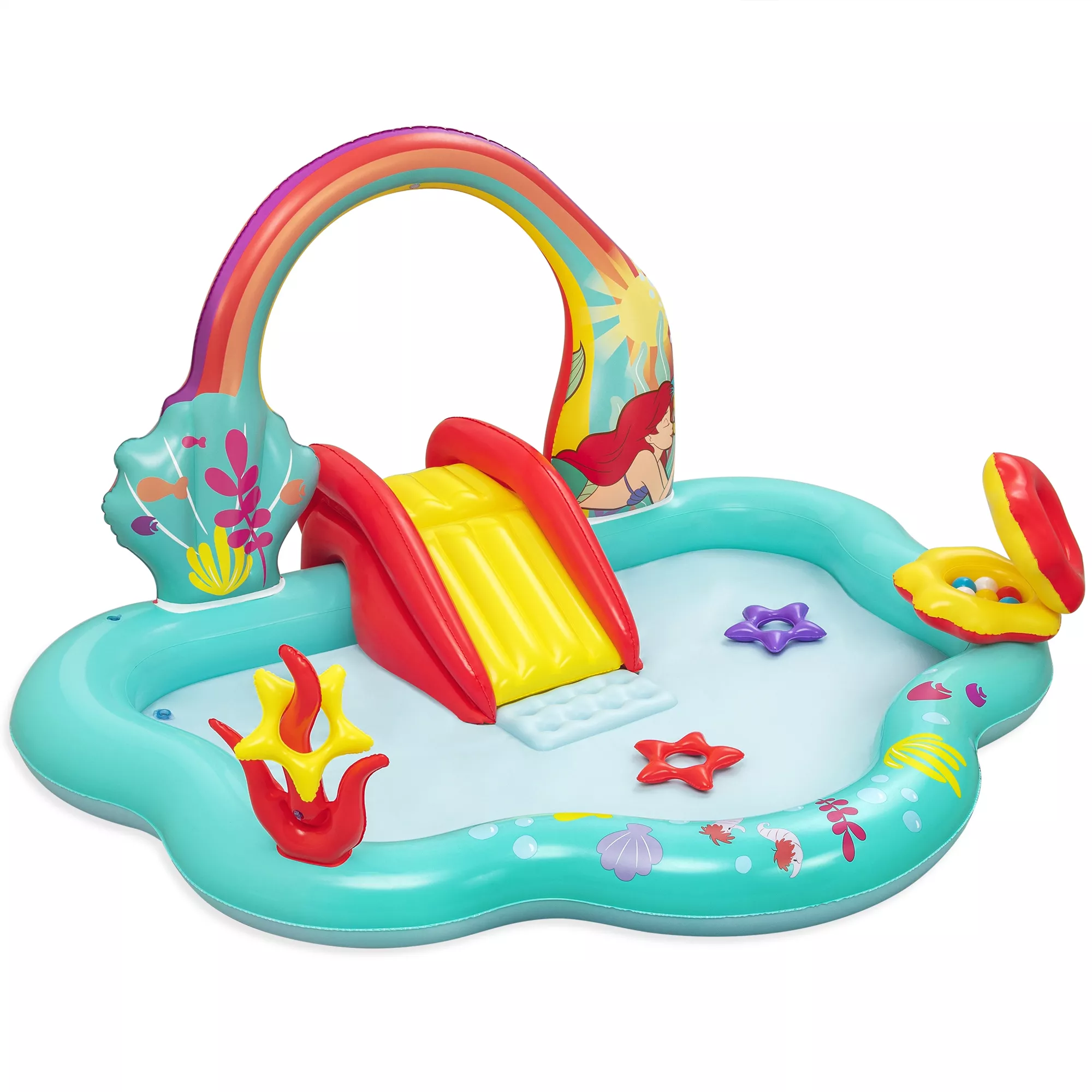 Bestway Multicolour Small Disney Princess - Little Mermaid Play Centre 1 Bestway Multicolour Small Disney Princess - Little Mermaid Play Centre