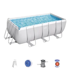 Bestway Power Steel Metal & Plastic Pool (W) 2.01m X (L) 4.12m -Hozelock Store bestway power steel metal plastic pool w 2 01m x l 4 12m6942138986457 36c bq