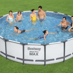Bestway Steel Pro Max Polyvinyl Chloride (PVC) Pool (W) 5.49m X (L) 5.49m 11 Bestway Steel Pro Max Polyvinyl Chloride (PVC) Pool (W) 5.49m X (L) 5.49m -Hozelock Store bestway steel pro max polyvinyl chloride pvc pool w 5 49m x l 5 49m6942138983791 02i bq