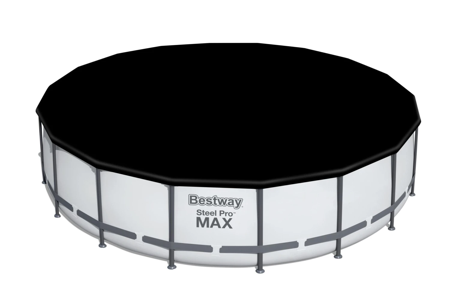 Bestway Steel Pro Max Polyvinyl Chloride (PVC) Pool (W) 5.49m X (L) 5.49m 2 Bestway Steel Pro Max Polyvinyl Chloride (PVC) Pool (W) 5.49m X (L) 5.49m - Image 2