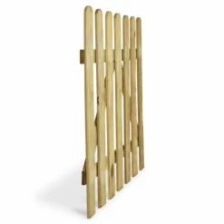 Blooma Mekong Wood Round Top Gate, (H)1m (W)1m -Hozelock Store blooma mekong wood round top gate h 1m w 1m3663602942665 03bq