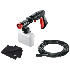 Bosch 3 Piece 0.06m Pressure Washer Hose & Gun Set