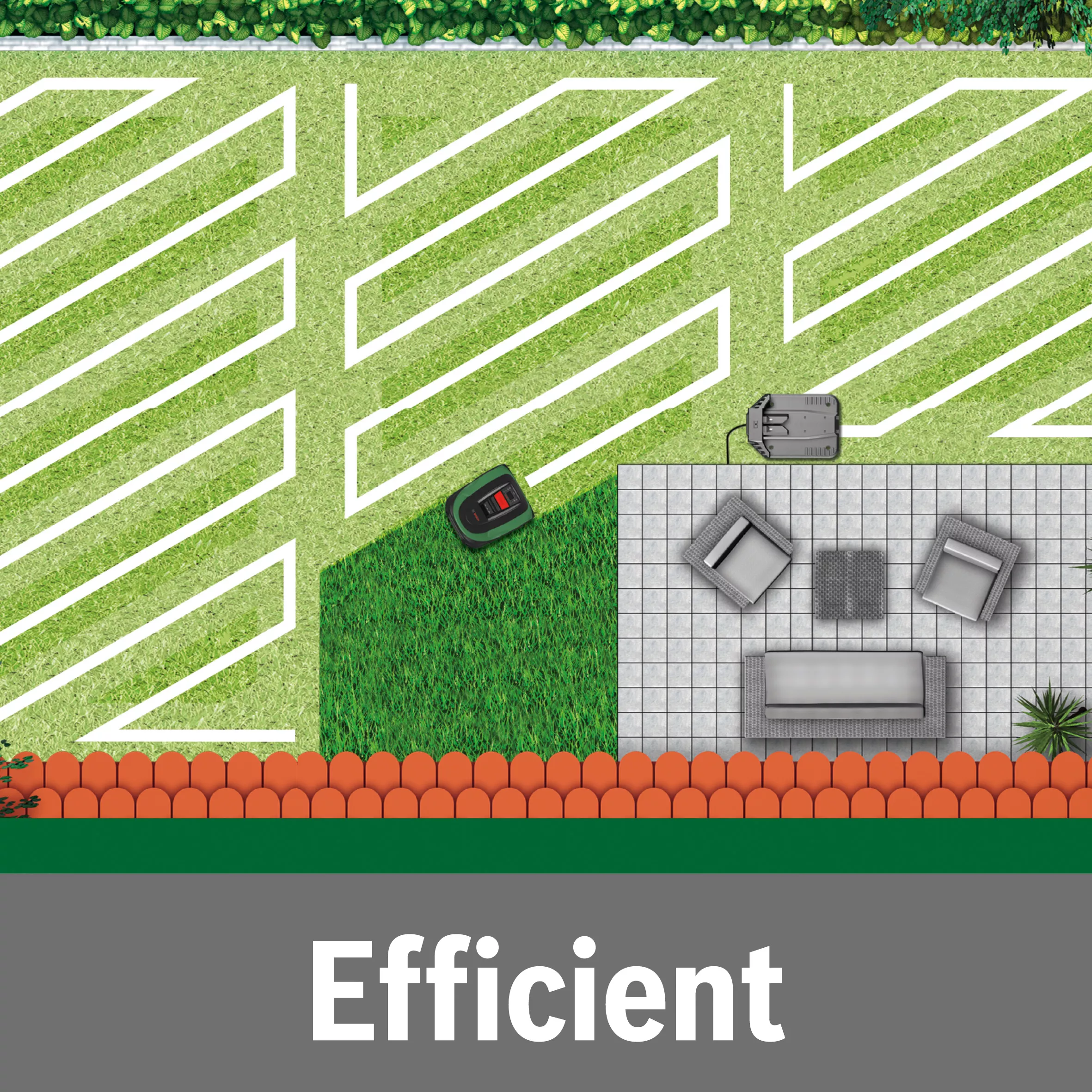 Bosch Indego S 500 Cordless Robotic Lawnmower 3 Bosch Indego S 500 Cordless Robotic Lawnmower - Image 3