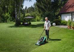 Bosch Rotak 320ER Corded Rotary Lawnmower -Hozelock Store bosch rotak 320er corded rotary lawnmower3165140724289 01i