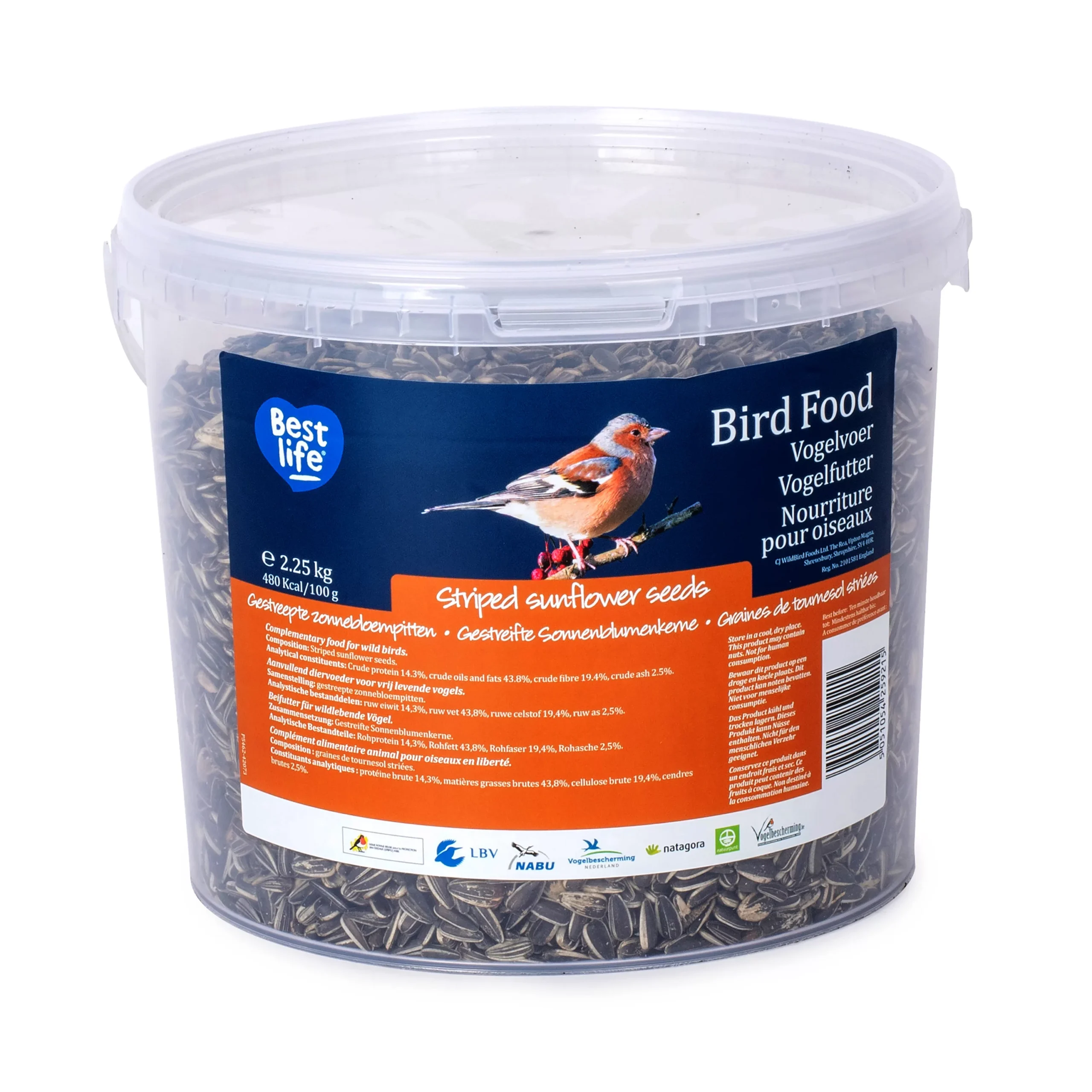 CJ Wildlife Wild Bird Feed 2.25kg 1 CJ Wildlife Wild Bird Feed 2.25kg