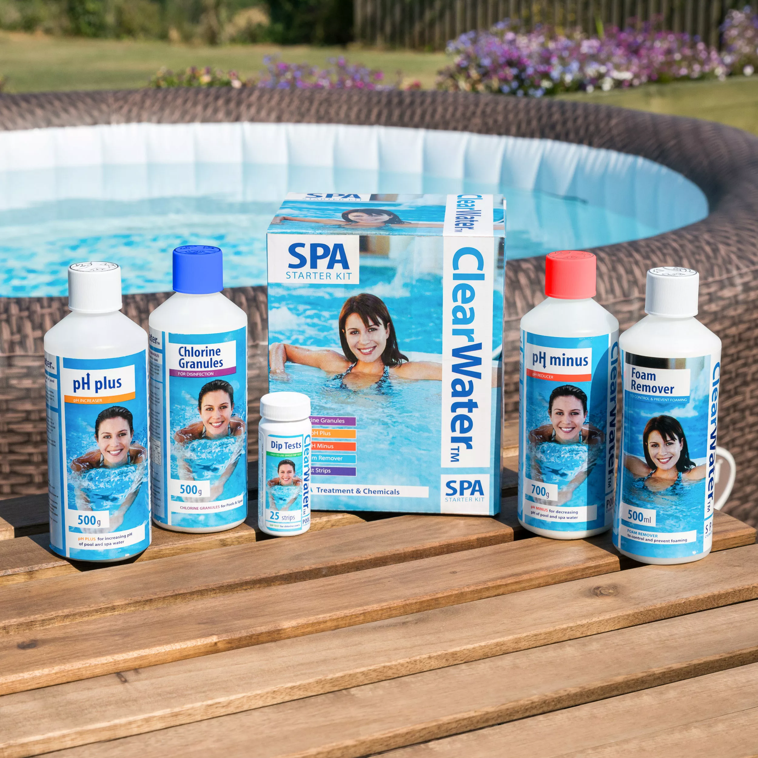 Clearwater Hot Tub Chemical Starter Kit 2 Clearwater Hot Tub Chemical Starter Kit - Image 2