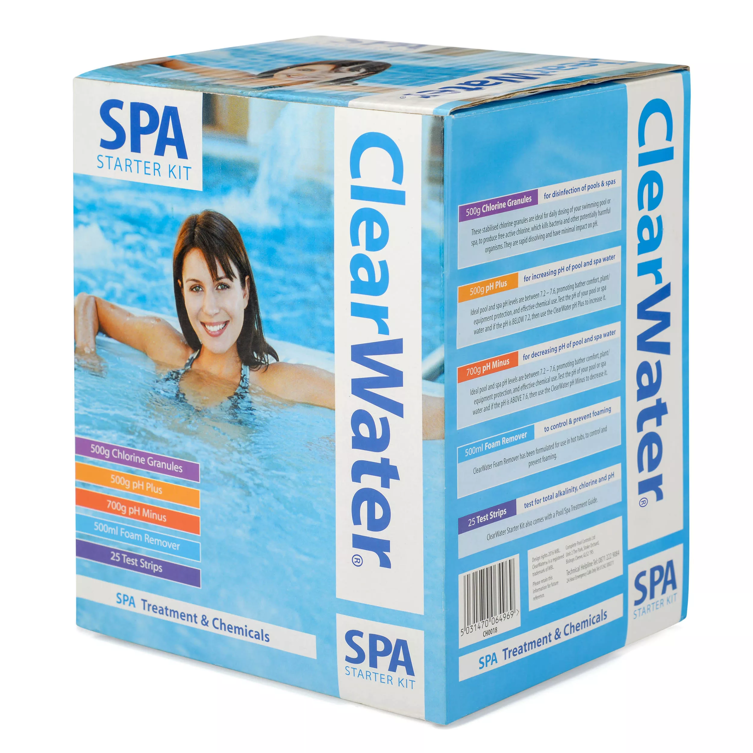 Clearwater Hot Tub Chemical Starter Kit 4 Clearwater Hot Tub Chemical Starter Kit - Image 4