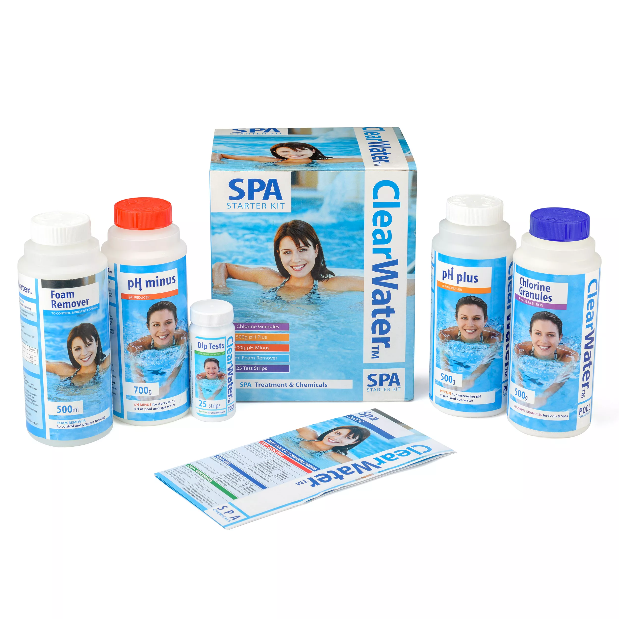 Clearwater Hot Tub Chemical Starter Kit 1 Clearwater Hot Tub Chemical Starter Kit