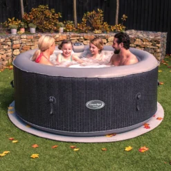 CleverSpa Grey Floor Protector (Dia)1.96m -Hozelock Store cleverspa grey floor protector dia 1 96m5019008880274 01i bq