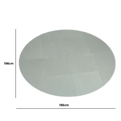 CleverSpa Grey Floor Protector (Dia)1.96m -Hozelock Store cleverspa grey floor protector dia 1 96m5019008880274 01t bq