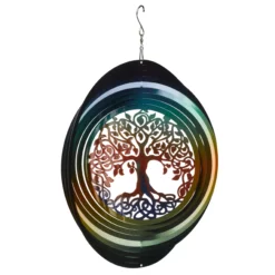 Flamboya Tree Wind Spinner 30cm