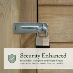 Forest Garden 10x10 Apex Pressure Treated Overlap Wooden Shed With Floor - Assembly Service Included -Hozelock Store forest garden 10x10 apex pressure treated overlap wooden shed with floor assembly service included5013053192801 06t