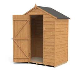 Forest Garden 5x3 Ft Apex Overlap Wooden Shed With Floor -Hozelock Store forest garden 5x3 ft apex overlap wooden shed with floor5013053177044 21c bq