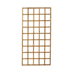 Forest Garden 6ft Square European Softwood Trellis Panel (W)91cm X (H)183cm