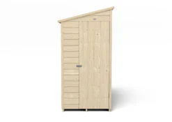 Forest Garden 6x3 Ft Pent Overlap Wooden Shed With Floor - Assembly Service Included -Hozelock Store forest garden 6x3 ft pent overlap wooden shed with floor assembly service included5013053178317 02c bq scaled