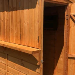 Forest Garden 6x3 Ft Pent Shiplap Garden Bar With Single Door -Hozelock Store forest garden 6x3 ft pent shiplap garden bar with single door5013053184066 41c bq