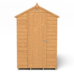 Forest Garden 6x4 Apex Dip Treated Overlap Wooden Shed With Floor -Hozelock Store forest garden 6x4 apex dip treated overlap wooden shed with floor5013053176795 02c bq