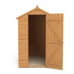 Forest Garden 6X4 Apex Dip Treated Shiplap Shed With Floor - Assembly Service Included -Hozelock Store forest garden 6x4 apex dip treated shiplap shed with floor assembly service included5013053182734 04c bq