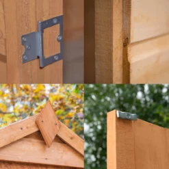 Forest Garden 6x4 Apex Dip Treated Shiplap Wooden Shed With Floor -Hozelock Store forest garden 6x4 apex dip treated shiplap wooden shed with floor5013053189948 36c