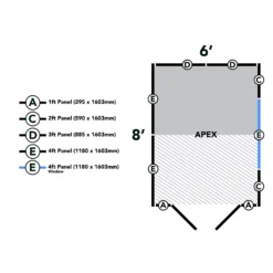 Forest Garden 8x6 Ft Apex Shiplap Wooden 2 Door 2 Windows Shed With Floor (Base Included) - Assembly Service Included 39 Forest Garden 8x6 Ft Apex Shiplap Wooden 2 Door 2 Windows Shed With Floor (Base Included) - Assembly Service Included -Hozelock Store forest garden 8x6 ft apex shiplap wooden 2 door 2 windows shed with floor base included assembly service included5013053178799 05t bq