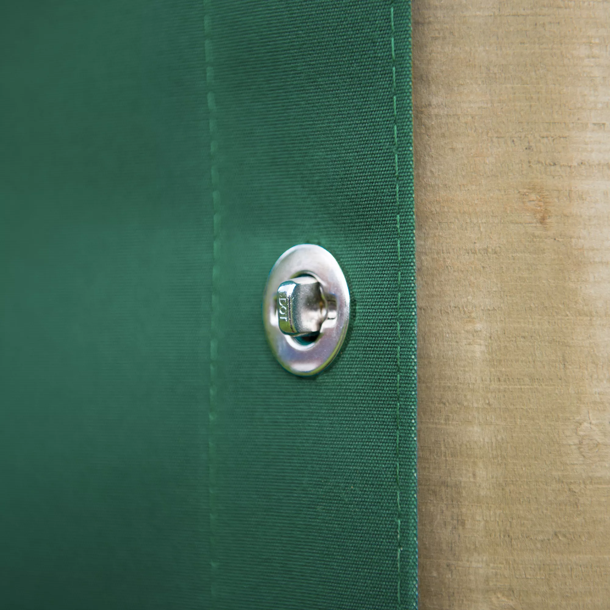 Forest Garden Green Rectangular Side Curtain, (W)4.7m - Assembly Not Required 2 Forest Garden Green Rectangular Side Curtain, (W)4.7m - Assembly Not Required - Image 2