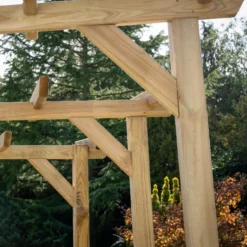 Forest Garden Hanbury Flat Top European Softwood Arch (H) 213.5cm X (W) 209cm 7 Forest Garden Hanbury Flat Top European Softwood Arch (H) 213.5cm X (W) 209cm -Hozelock Store forest garden hanbury flat top european softwood arch h 213 5cm x w 209cm5013053190128 02i
