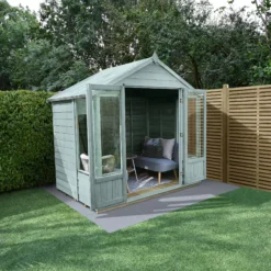 Forest Garden Oakley 7x5 Apex Overlap Solid Wood Summer House With Double Door (Base Included) - Assembly Service Included 8 Forest Garden Oakley 7x5 Apex Overlap Solid Wood Summer House With Double Door (Base Included) - Assembly Service Included -Hozelock Store forest garden oakley 7x5 apex overlap solid wood summer house with double door base included assembly service included5013053188538 02i bq