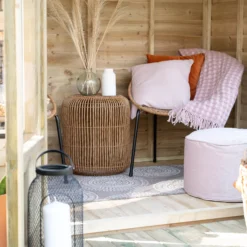 Forest Garden Oakley 7x7 Apex Overlap Solid Wood Summer House With Double Door -Hozelock Store forest garden oakley 7x7 apex overlap solid wood summer house with double door5013053188644 36c bq