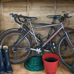 Forest Garden Overlap Wooden 6x3 Apex Garden Storage -Hozelock Store forest garden overlap wooden 6x3 apex garden storage5013053162859 03i bq