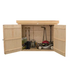 Forest Garden Shiplap Wooden 6x3 Pent Garden Storage -Hozelock Store forest garden shiplap wooden 6x3 pent garden storage5013053162842 01c bq