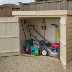 Forest Garden Shiplap Wooden 6x3 Pent Garden Storage -Hozelock Store forest garden shiplap wooden 6x3 pent garden storage5013053162842 01i bq