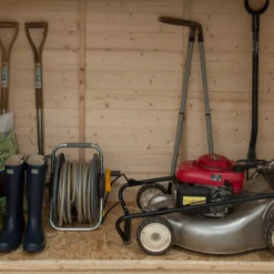 Forest Garden Shiplap Wooden 6x3 Pent Garden Storage -Hozelock Store forest garden shiplap wooden 6x3 pent garden storage5013053162842 03i bq