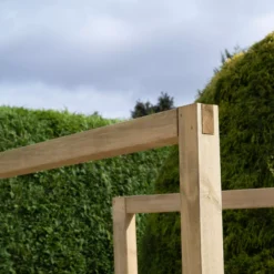 Forest Garden Sleeper European Softwood Arch (H) 240cm X (W) 160cm Set Of 3 -Hozelock Store forest garden sleeper european softwood arch h 240cm x w 160cm set of 35013053190081 03i