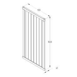 Forest Garden Tongue & Groove Wood Slatted Gate, (H)1.8m (W)0.9m 5 Forest Garden Tongue & Groove Wood Slatted Gate, (H)1.8m (W)0.9m -Hozelock Store forest garden tongue groove wood slatted gate h 1 8m w 0 9m5013053168028 04t bq