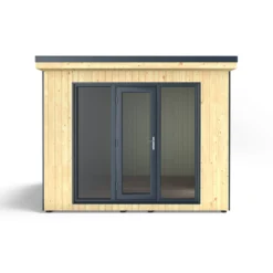 Forest Garden Xtend 10x9 Pent Tongue & Groove Garden Office - Assembly Service Included -Hozelock Store forest garden xtend 10x9 pent tongue groove garden office assembly service included5013053183601 01c