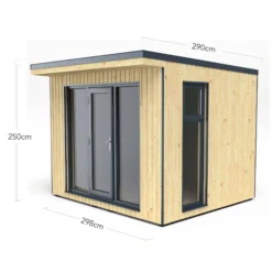 Forest Garden Xtend 10x9 Pent Tongue & Groove Garden Office - Assembly Service Included -Hozelock Store forest garden xtend 10x9 pent tongue groove garden office assembly service included5013053183601 01t