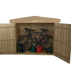 Forest Tongue & Groove 6.5x2.6 Apex Garden Storage 2000L -Hozelock Store forest tongue groove 6 5x2 6 apex garden storage 2000l5013053163245 02c bq