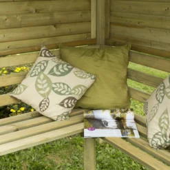 Forest Venetian Corner Arbour, (H)2500mm (W)2330mm (D)1610mm - Assembly Required -Hozelock Store forest venetian corner arbour h 2500mm w 2330mm d 1610mm assembly required5013053139745 12i